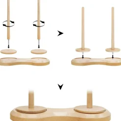Yarn Holder Dispenser for Crocheting (Double Balls)