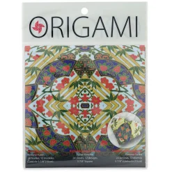 Yasutomo Kaleidoscope Series Origami Paper - Yuzen Kimono Origami Paper