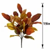 19.5" Yellow & Brown Magnolia Leaves Bush by Ashland®