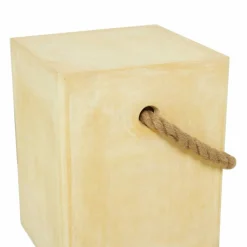 Yellow Contemporary Outdoor Accent Table, 15