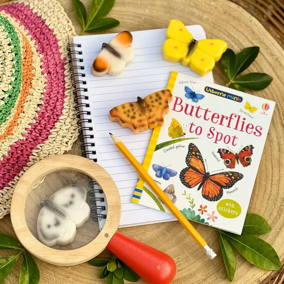 Yellow Door Butterflies Sensory Play Stones Set