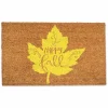 Yellow Happy Fall Doormat