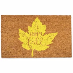 Yellow Happy Fall Doormat