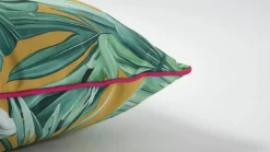 18" Yellow Monstera Leaf Outdoor Throw Pillow by Ashland®