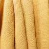 Yellow Moygashel Washed Irish Linen Solid Home Decorating Woven Fabric By the Yard