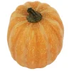 4.8" Yellow Orange Decorative Pumpkin by Ashland®
