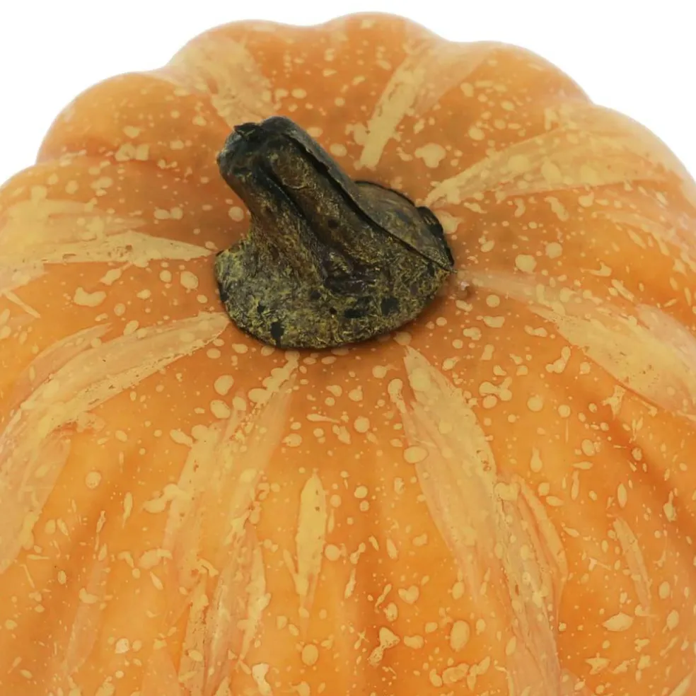 4.8" Yellow Orange Decorative Pumpkin by Ashland®