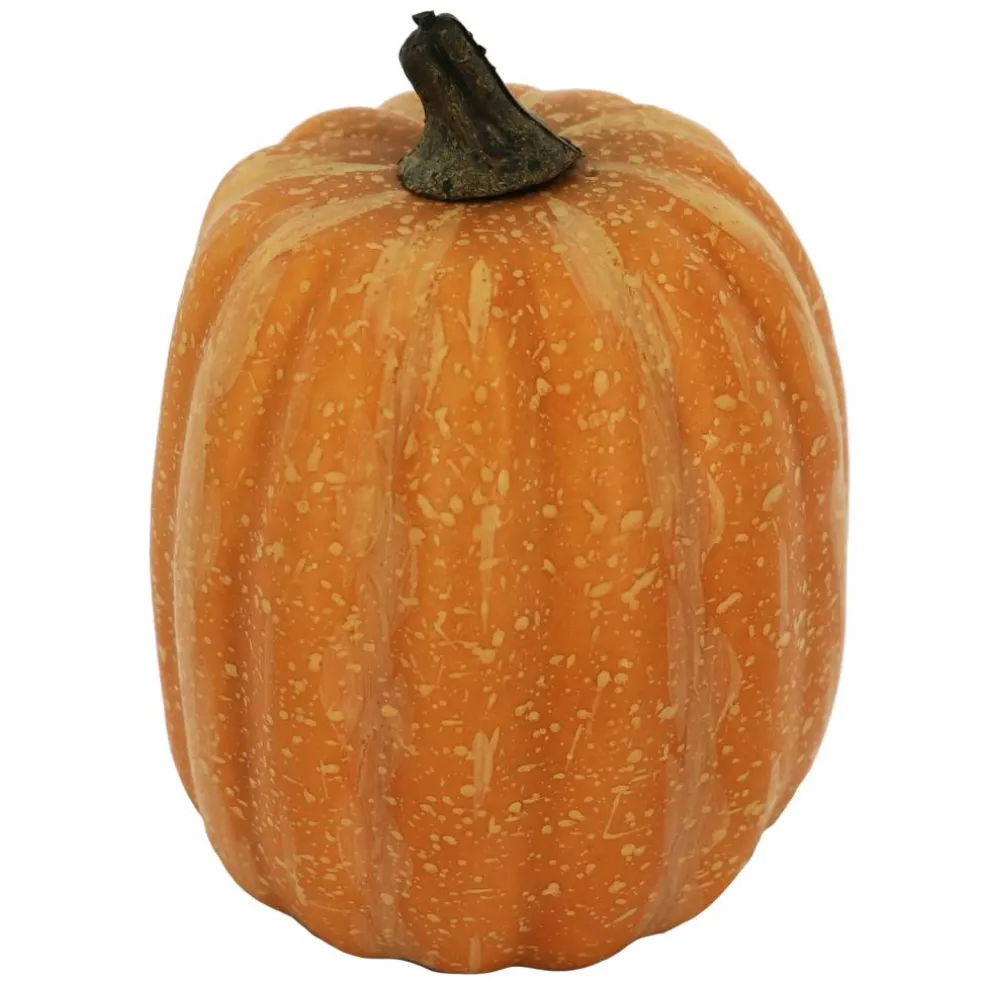 4.8" Yellow Orange Decorative Pumpkin by Ashland®