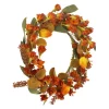 12" Yellow & Orange Wildflower Wreath by Ashland®
