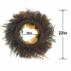 22" Yellow Sunflower & Eucalyptus Mix Wreath by Ashland®