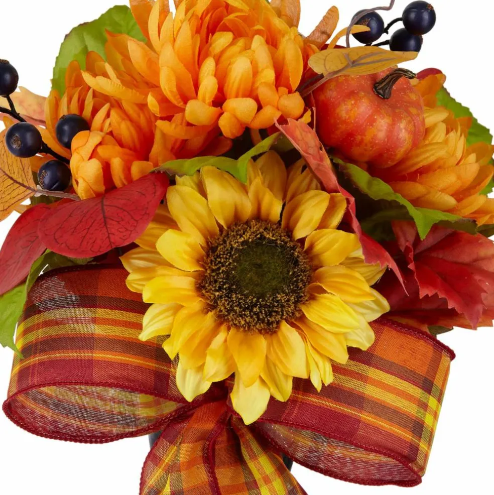 Yellow Sunflower & Pumpkin Mix Rememberance Cone by Ashland®
