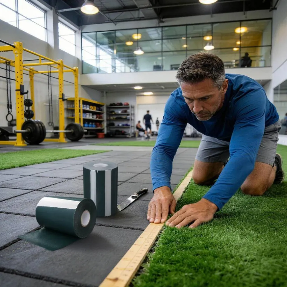 Yescom 6" x 33' Artificial Grass Tape Double Sided Synthetic Turf Seam Tape Lawn