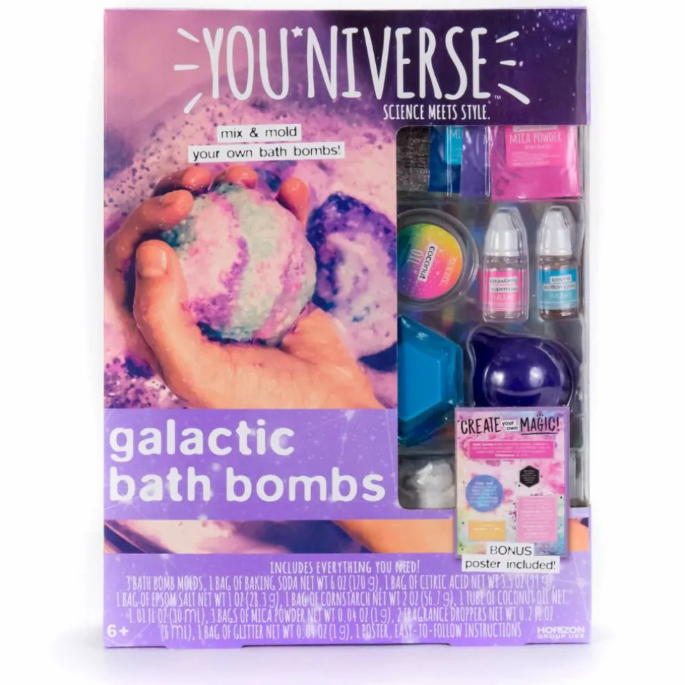 YouNiverse® Galactic Bath Bombs Kit