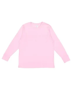 Youth Fine Jersey Long Sleeve Crewneck T Shirt
