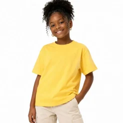 Youth Gold Soft Touch Crewneck T-Shirt