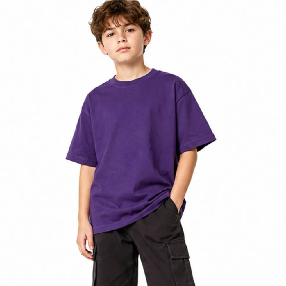 Youth Gold Soft Touch Crewneck T-Shirt