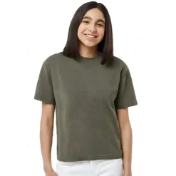 Youth Gold Soft Touch Crewneck T-Shirt