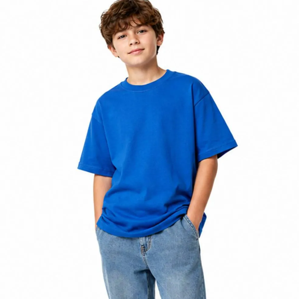 Youth Gold Soft Touch Crewneck T-Shirt