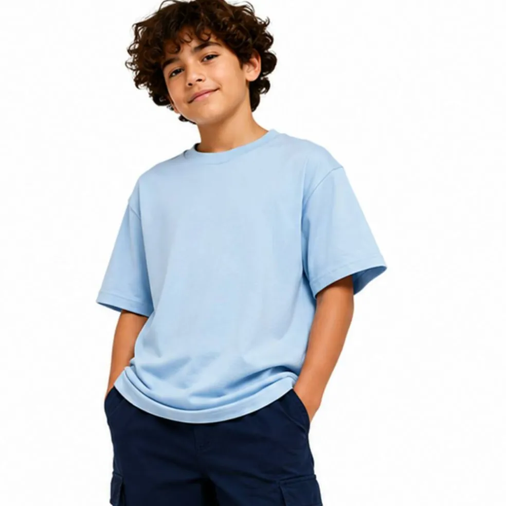 Youth Gold Soft Touch Crewneck T-Shirt