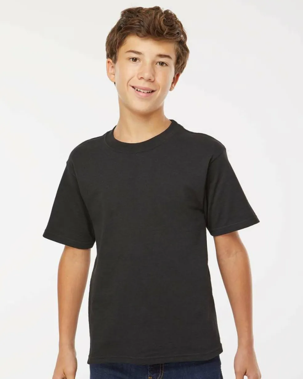 Youth Gold Soft Touch Crewneck T-Shirt