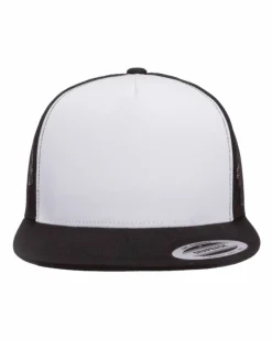 YP Classics Adult Trucker with White Front Panel Cap Free Shipping