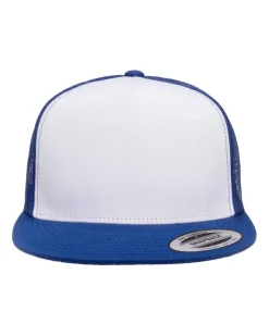 YP Classics Adult Trucker with White Front Panel Cap Free Shipping