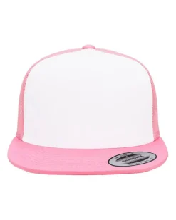 YP Classics Adult Trucker with White Front Panel Cap Free Shipping