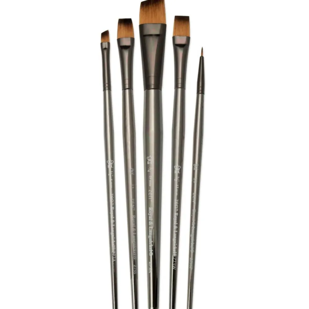 Zen™ Series 73 All Media Premium Brush Set