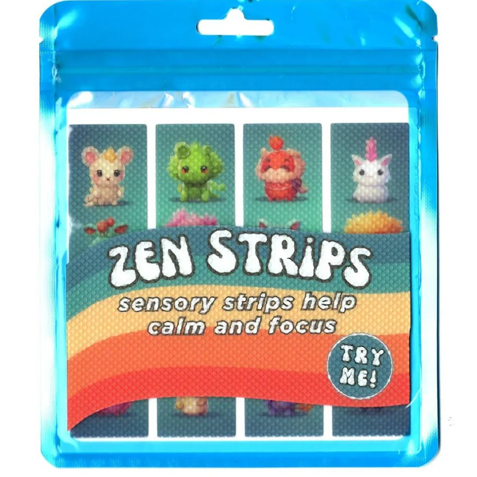 Zen Strips, Bumpy Cuties Set 7, 4 Per Set, 6 Sets