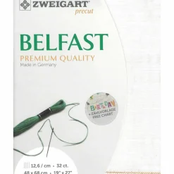 Zweigart® Belfast 32 count Antique White Precut