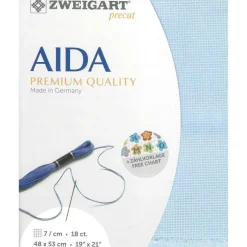 Zweigart® Belfast Fein-Aida 18 Count Pre-Cut Fabric