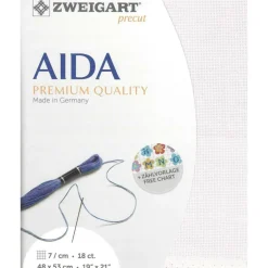 Zweigart® Belfast Fein-Aida 18 Count Pre-Cut Fabric