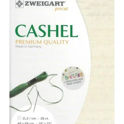 Zweigart® Cashel Extra Fine 28 Count Precut Fabric