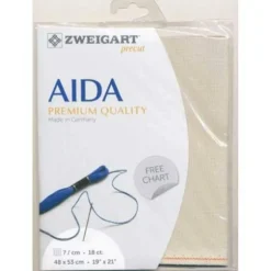 Zweigart® Fein Aida 18 Count Precut Fabric