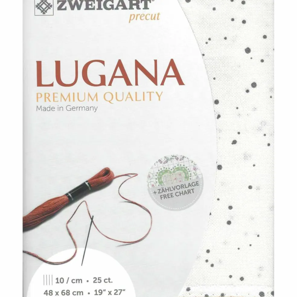 Zweigart® Lugana Splash 25 Count Precut Fabric