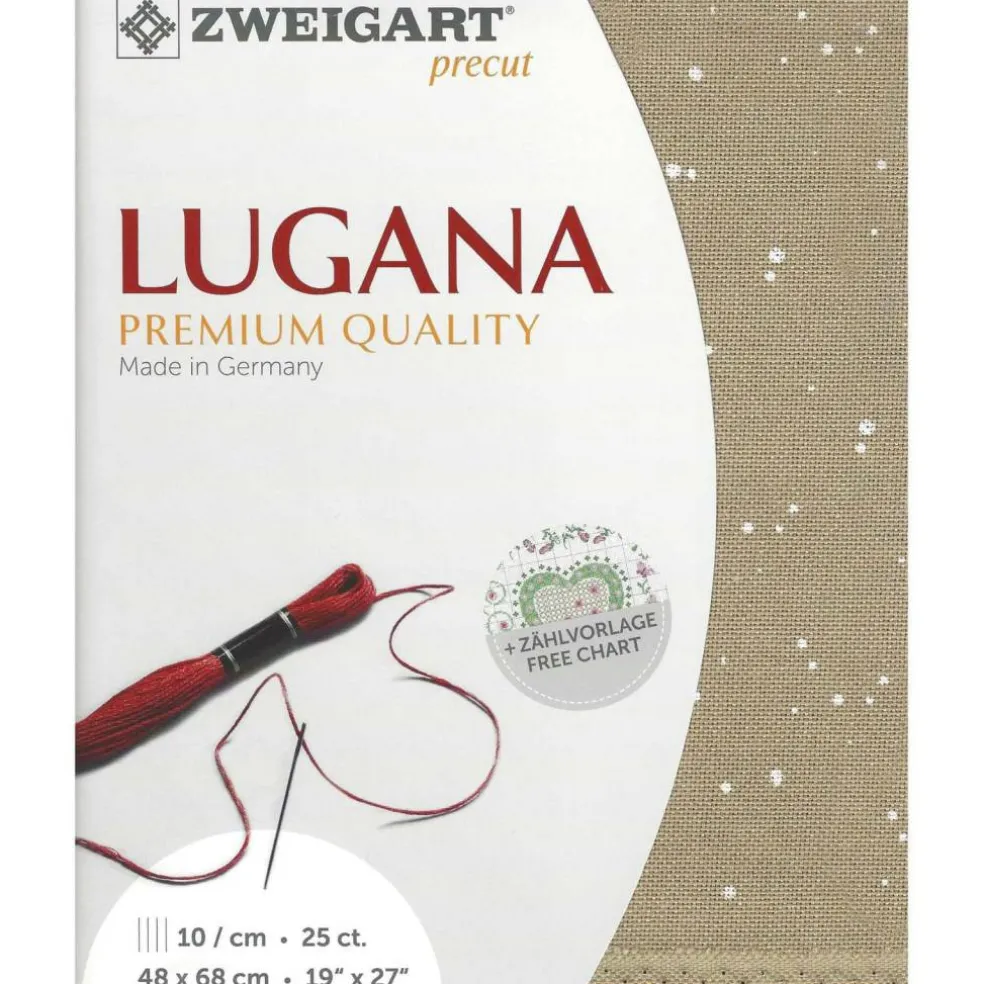 Zweigart® Lugana Splash 25 Count Precut Fabric